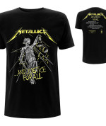 METALLICA UNISEX TEE: AND JUSTICE FOR ALL TRACKS (BACK PRINT) Camiseta Negro 24€
