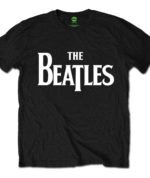 THE BEATLES Camiseta Negra: DROP T LOGO 26,90€