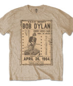 BOB DYLAN Camiseta Color Arena: FLYER 26,90€