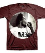 BOB MARLEY Camiseta Granate: SMOKIN CIRCLE 26,90€