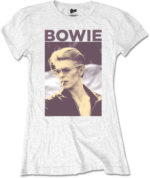 DAVID BOWIE Chica Camiseta Blanca: SMOKING 26,90€