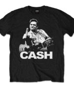 JOHNNY CASH Camiseta Negra: FINGER 26,90€