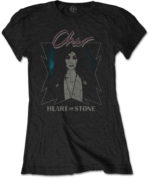 CHER Chica Camiseta Negra: HEART OF STONE 26,90€