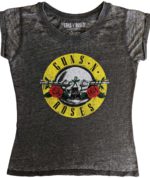 GUNS N’ ROSES Camiseta Chica: CLASSIC LOGO (BURNOUT) 28,90€