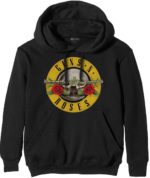 GUNS N’ ROSES UNISEX Sudadera Negra: CLASSIC LOGO 45€