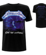 METALLICA Camiseta Negra: RIDE THE LIGHTNING TRACKS 26,90€