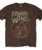 MUDDY WATERS Camiseta Marrón: FATHER OF CHICAGO BLUES 26,90€