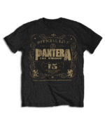 PANTERA Camiseta Negra: 101 PROOF 26,90