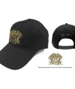 QUEEN Gorra Negra: GOLD CLASSIC CREST 21,90€