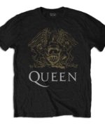 QUEEN Camiseta Negra: CREST 26,90€