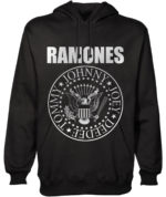 RAMONES Sudadera Negra: PRESIDENTIAL SEAL 45€