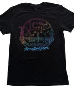 TOM PETTY & THE HEARTBREAKERS Camiseta Negra: CIRCLE LOGO 26,90€