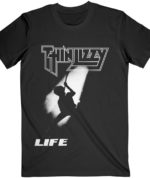 THIN LIZZY Camiseta Negra: LIFE 26,90€