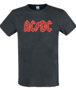 AC/DC Amplified Camiseta Gris LOGO 28,90€