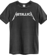 Metallica Amplified Camiseta Gris Logo 28,90€