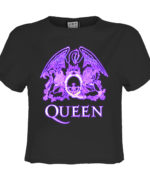 QUEEN Amplified Camiseta Gris Chica Top 28,90€